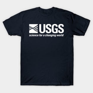 USGS White Logo T-Shirt